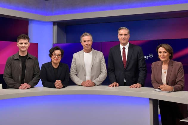 ARD-Talkshow maischberger in Berlin