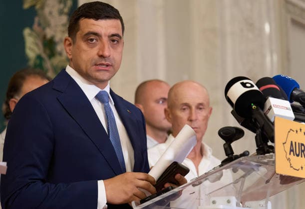 Rumänien, Pressekonferenz in der Abgeordnetenkammer in Bukarest