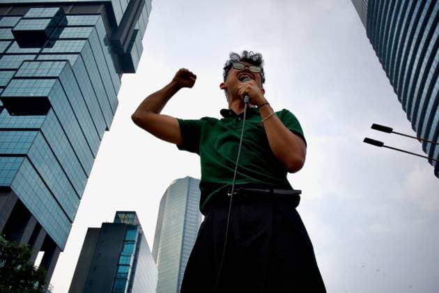 Indonesien, Studierendenprotest in Jakarta