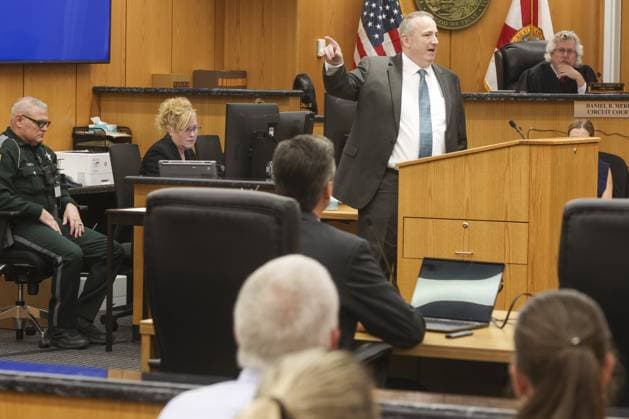 USA, Prozess gegen Jeffrey Crum wegen Mordes an Jennifer Odom in Brooksville, Florida