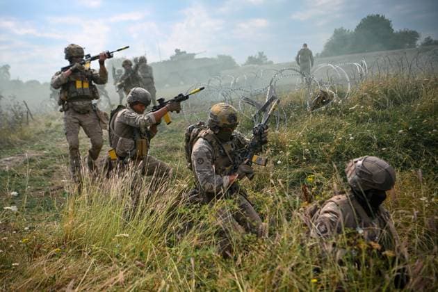 Rumänien, NATO Übung Eagle Spearhead in Cincu
