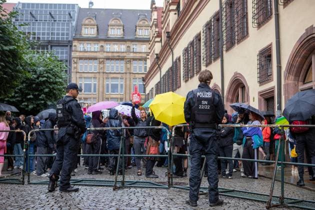 Sachsen, Protest gegen AfD-Kundgebung in Leipzig
