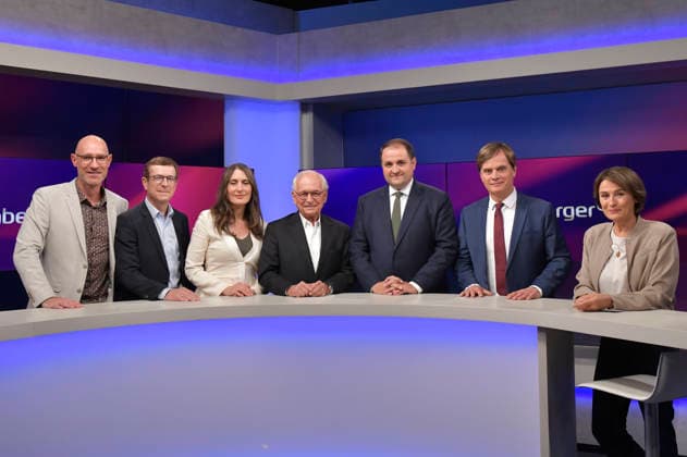 ARD-Talkshow maischberger in Berlin
