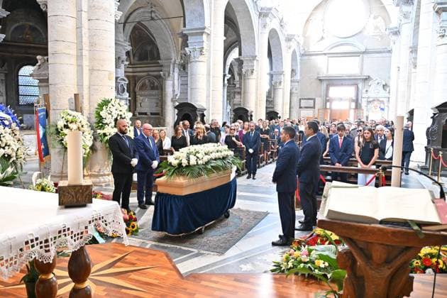 Rom, Beerdigung von Fulvio Lucisano