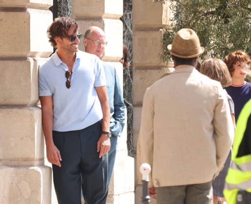 Celebrity, Film, Bradley Cooper während Dreharbeiten für Ocean s Eleven Prequel in Paris