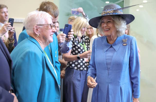 Royals, Großbritannien, Königin Camilla besucht Ebor Festival in York