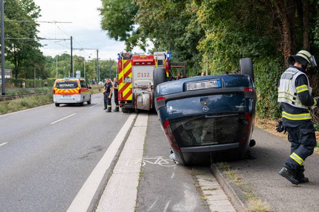 Rheinland-Pfalz, Schwerer Autounfall in Mainz