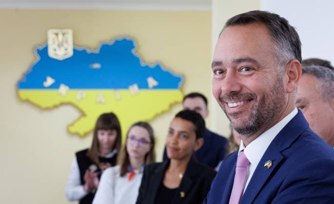 Ukraine, Maxime Prevot zu Besuch