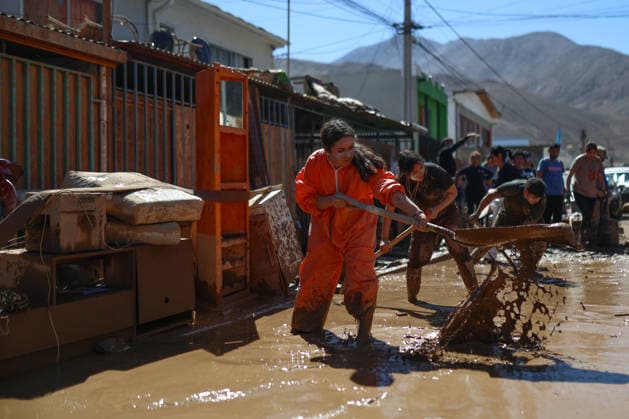 Chile, Katastrophenzustand wird ausgerufen nach Erdrutschen in Tocopilla