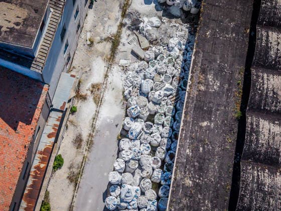 Kroatien, Illegale Sondermülldeponie in Gospic