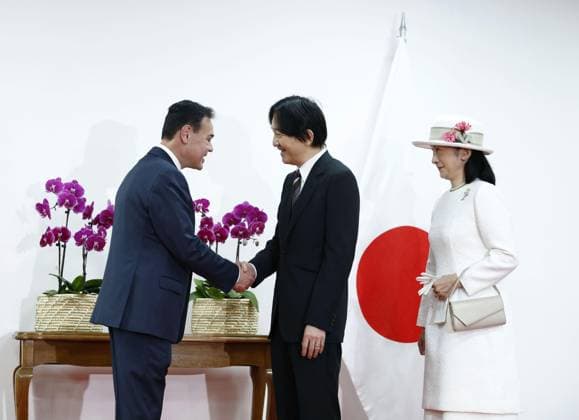 Royals, Kronprinz Fumihito und Kronprinzessin Kiko besuchen Paraguay