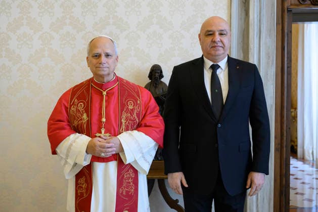 Vatikan, Papst Leo XIV. trifft Joseph Khalil Aoun