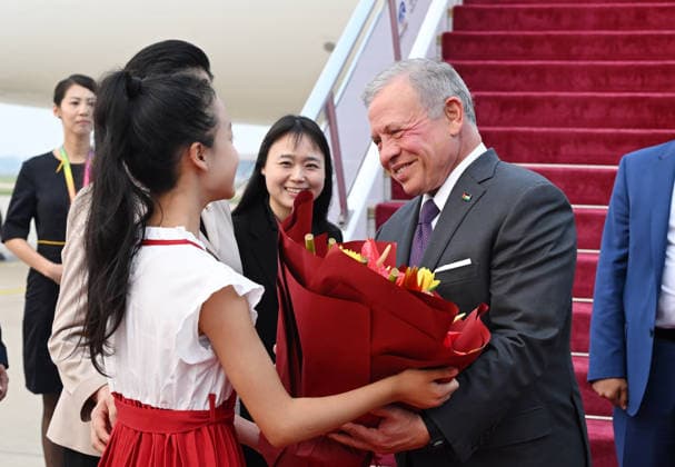 China, König Abdullah II. von Jordanien besucht Shenzhen