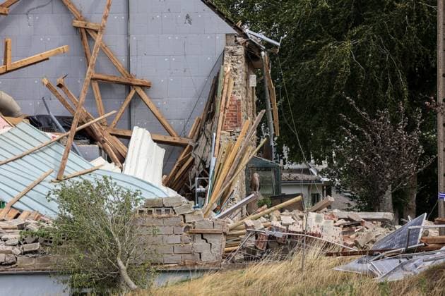 Belgien, Sturmschäden in der Eifel
