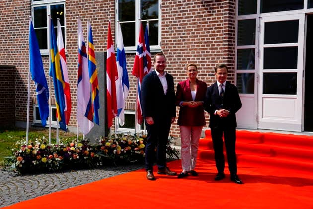 Dänemark, Sommertreffen der nordischen Staaten in Marienborg