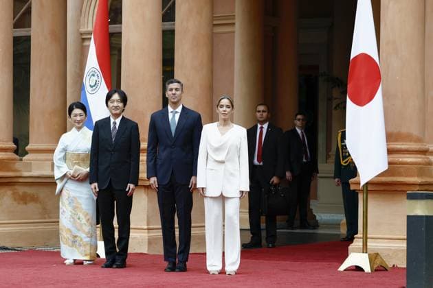 Royals, Kronprinz Fumihito und Kronprinzessin Kiko besuchen Paraguay