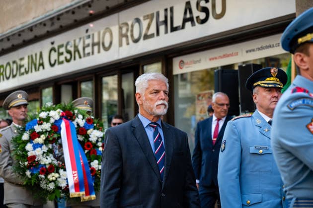 Tschechien, Gedenkzeremonie zum 58. Jahrestag der Warschauer-Pakt-Invasion 1968 in Prag
