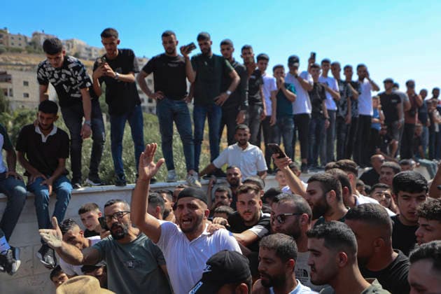 Nahostkonflikt, Westjordanland, Trauerfeier für Karim Sanad Shalaldeh nach tödlicher Siedlergewalt in Hebron