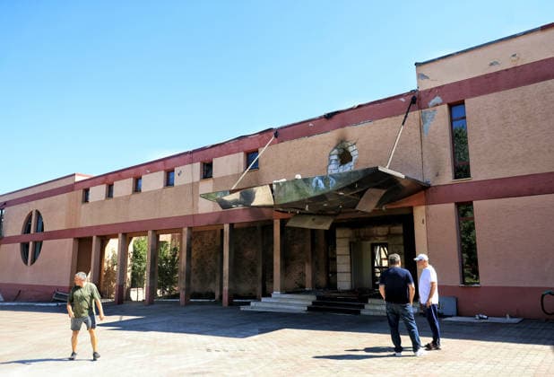 Ukraine-Krieg, Trainingszentrum von FC Tschornomorez Odessa nach russischem Angriff beschädigt