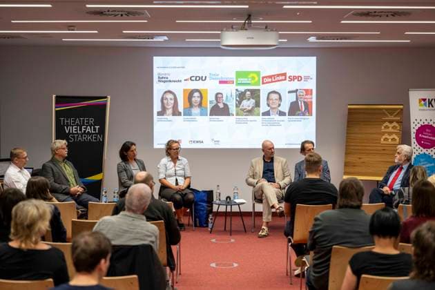 Sachsen-Anhalt, Wahlforum der Kreativwirtschaft in Halle Saale