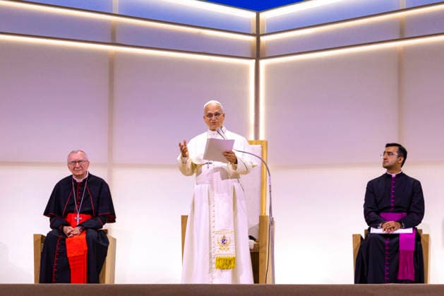 Papst Leo XIV. besucht Meeting for Friendship Among Peoples in Rimini