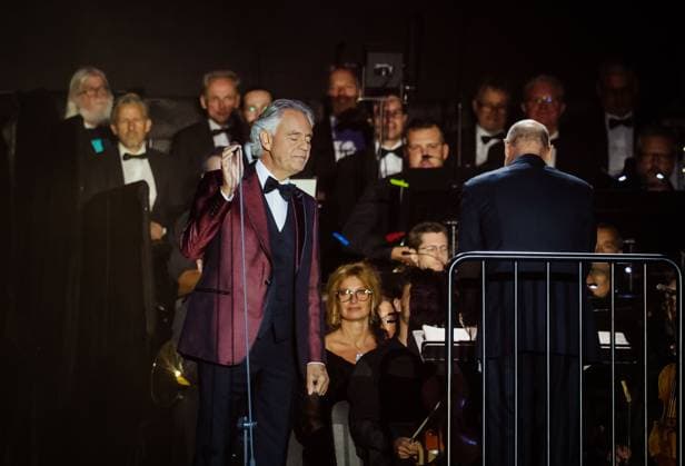Musik, Andrea Bocelli Konzert in Wien