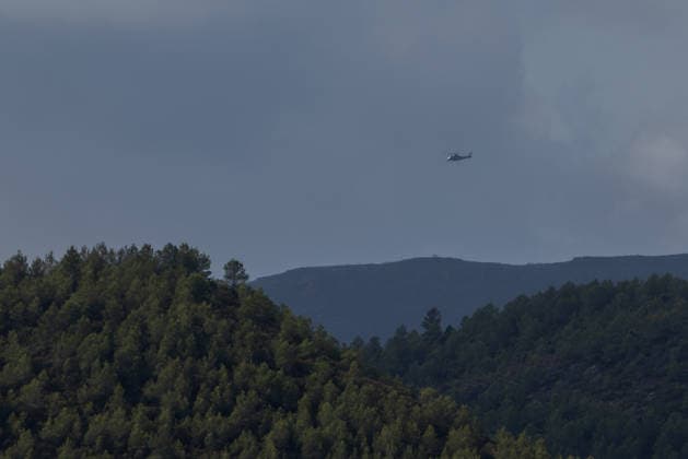 Spanien, Waldbrand bei Segorbe stabilisiert, Castellon
