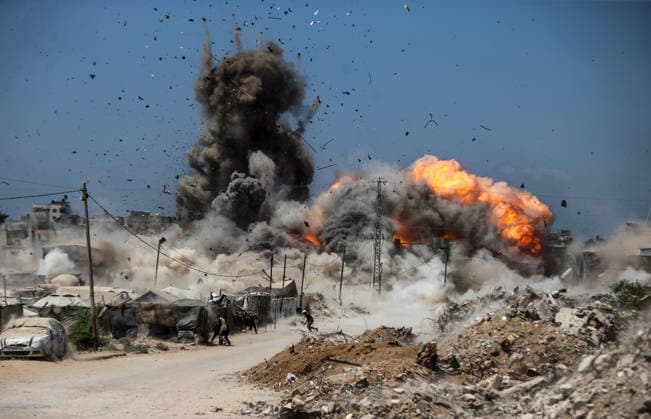 Nahostkonflikt, Gaza, Israelischer Luftangriff in Zuvayda