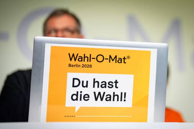 Wahl in Berlin, Wahl-O-Mat Präsentation