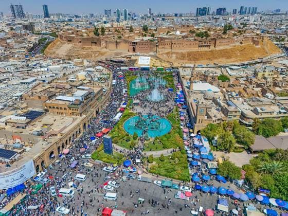 Irak, Feierlichkeiten zu Mawlid al-Nabi in Erbil