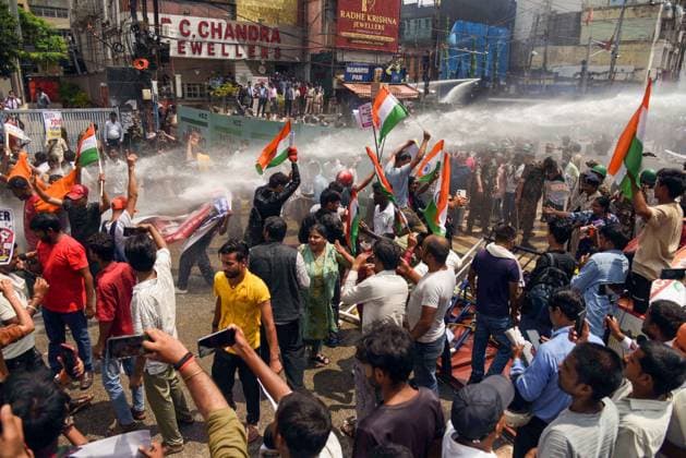 Indien, Studierendenprotest in Bihar
