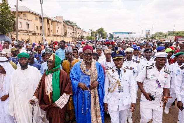 Nigeria, Feierlichkeiten zu Mawlid al-Nabi in Abuja