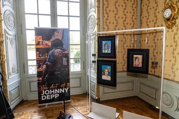 Arts, Ausstellung The Art of Johnny Depp im Schloss Benrath in Düsseldorf