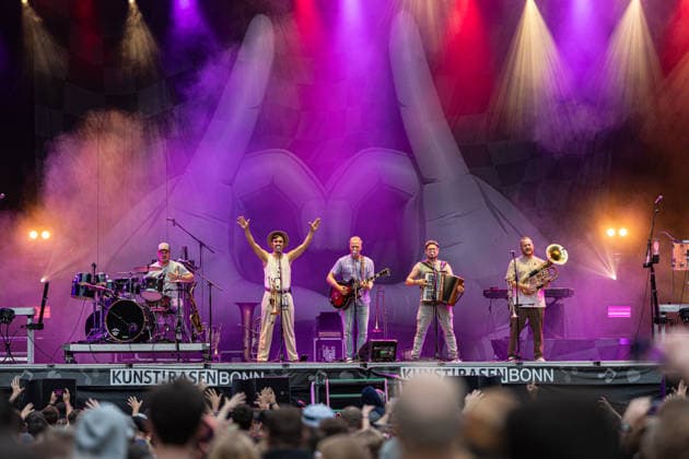 Musik, KunstRasen in Bonn, Fäaschtbänkler Konzert