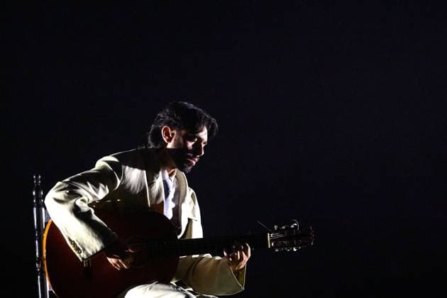 Arts, Musik, Yerai Cortes Auftritt in Pamplona