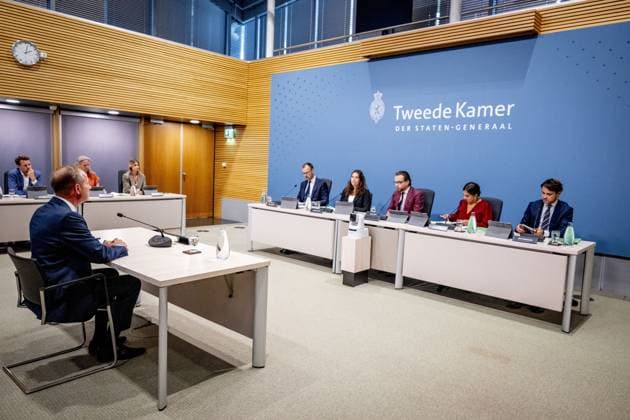 Niederlande, Anhörung zur Corona-Politik mit Kees van der Staaij in Den Haag