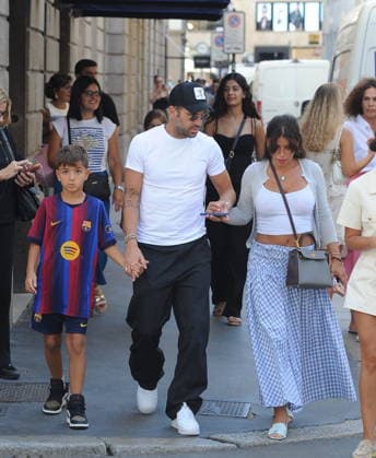 Celebrities, Cesc Fabregas in Mailand