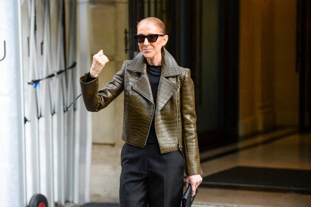 Celebrities, Celine Dion in Paris