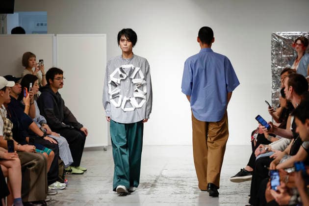 Rakuten Fashion Week in Tokio, Mitsuru Okazaki Modenschau
