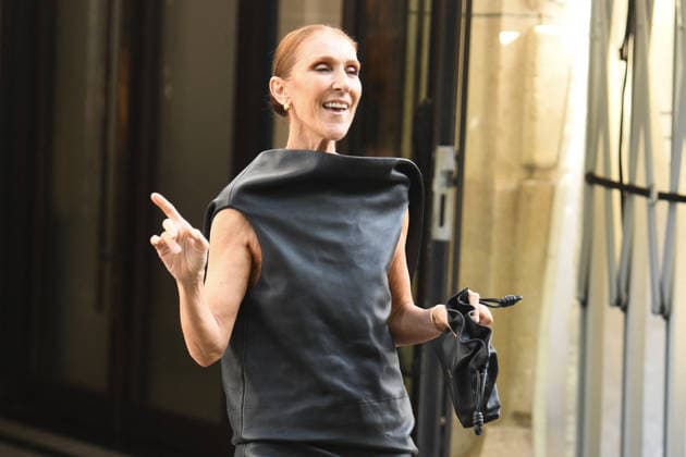 Celebrity, Celine Dion in Paris