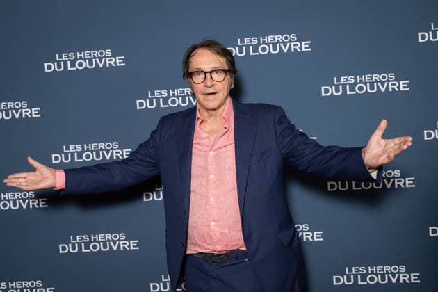 Film, Les Heros du Louvre Premiere in Paris
