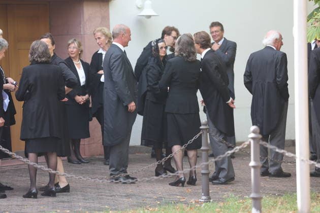 Royals, Requiem für Anastasia Fürstin zu Löwenstein-Wertheim-Rosenberg, geb. Prinzessin von Preußen in Kleinheubach