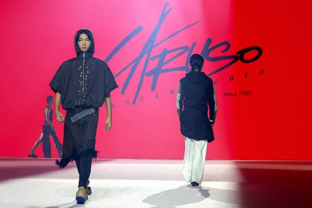 Seoul Fashion Week, Caruso Modenschau