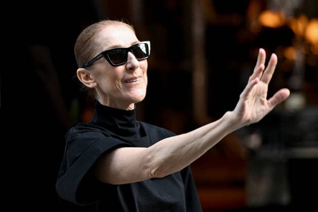 Celebrity, Celine Dion in Paris