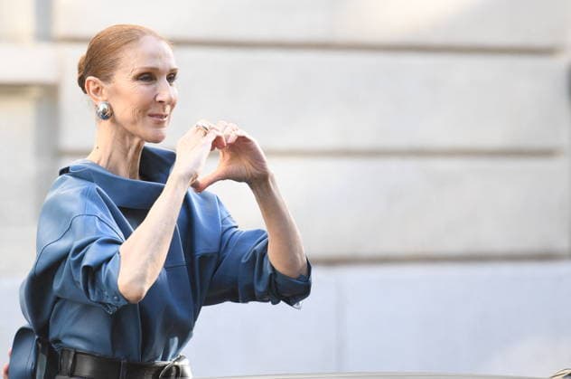 Celebrity, Celine Dion in Paris