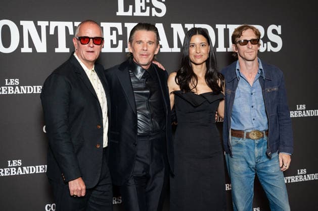 Film, Les Contrebandiers Premiere in Paris