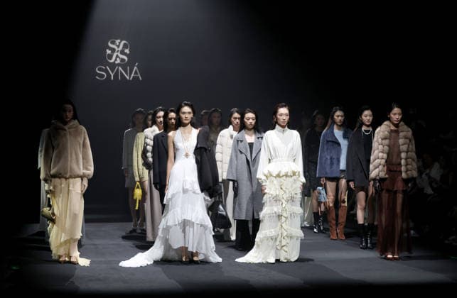 Fashion Week in Peking, Syna Modenschau