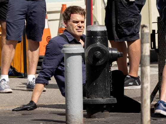 Film, Dexter 2 Dreharbeiten in New York