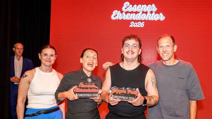 Arts, Verleihung der Comedypreise Essener Ehrendoktor und Jupps Pott in Essen