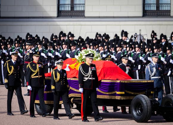 Royals, Trauerfeier für König Harald V. von Norwegen in Oslo